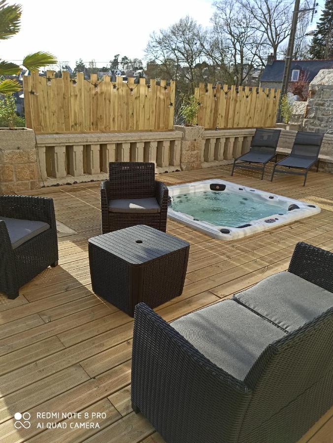 Luxueuse Villa Au Pied Du Chateau Dinan Bagian luar foto
